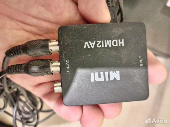 Переходник hdmi-3RCA (hdmi2AV mini)