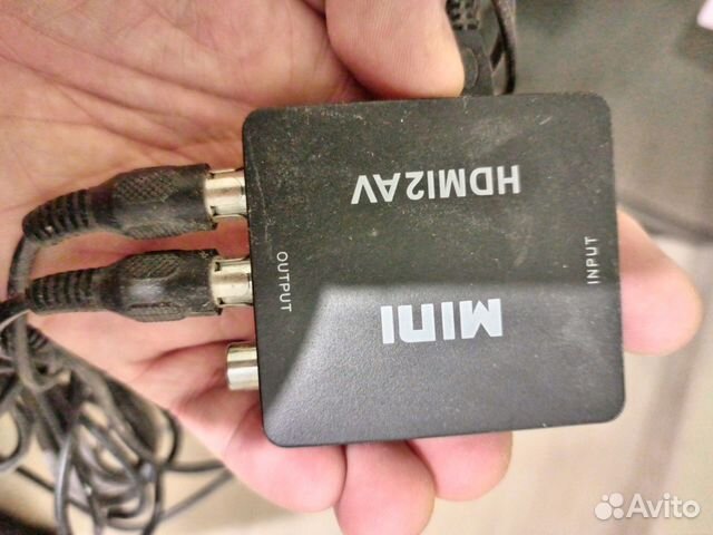 Переходник hdmi-3RCA (hdmi2AV mini)