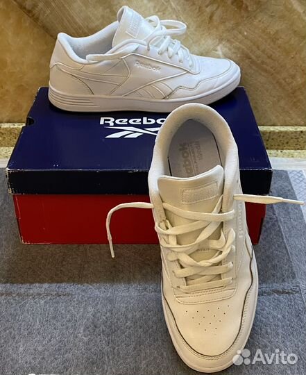 Кроссовки reebok белые 42