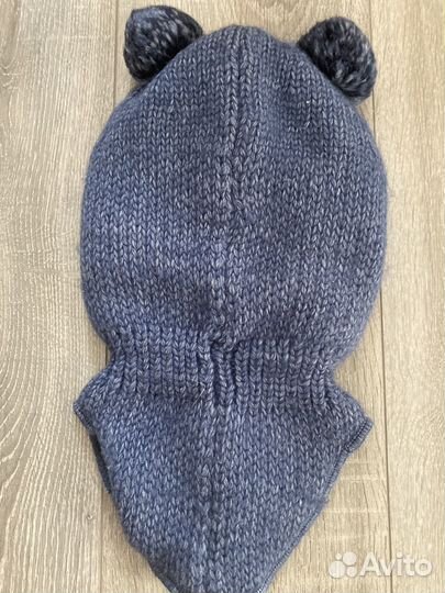 Шапка шлем для мальчика 46 48