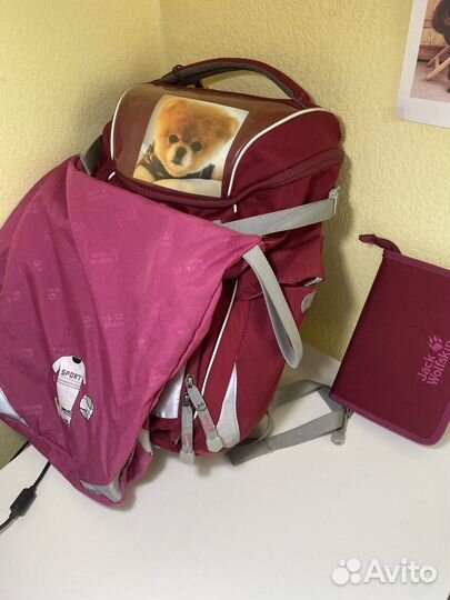 Портфель рюкзак jack wolfskin