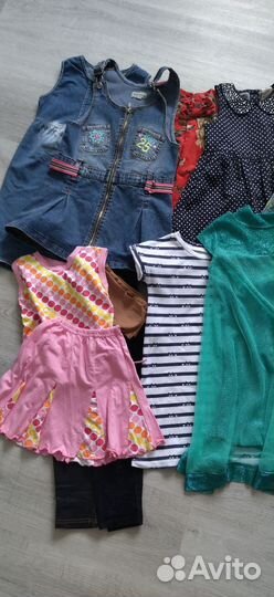 Одежда пакетом на девочку 110-116