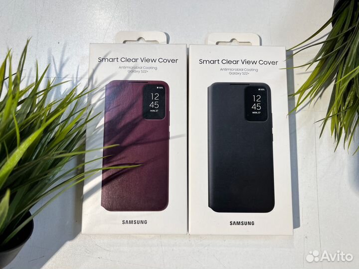 Чехол книжка оригинал Samsung SMART Clear S22+