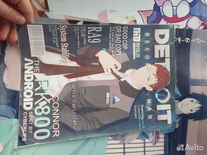 Плакаты постеры аниме, наклейки