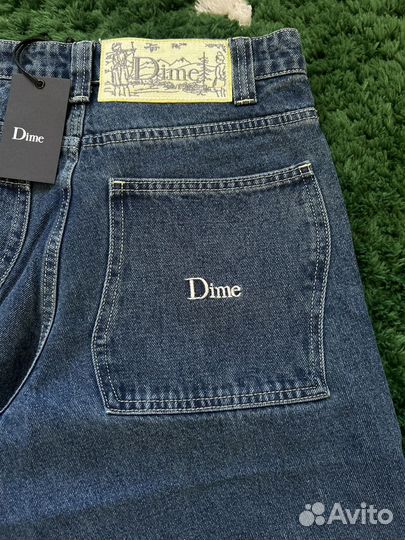 Джинсы широкие dime jeans