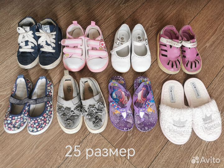 Обувь на девочку 25