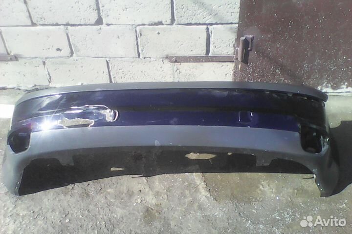 Нижняя часть юбка заднего бампера форд фокус 2