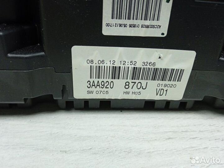 Щиток приборов Volkswagen Passat универсал cayc