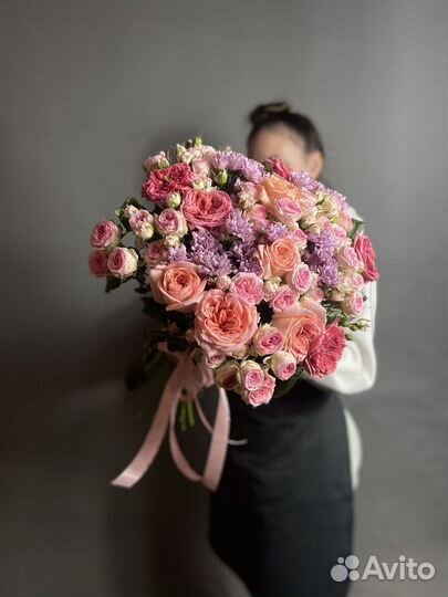 Букет роз с теплицы