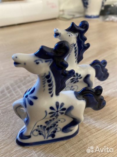 Фигурки Гжель