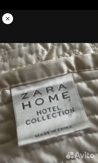 Zara home покрывало