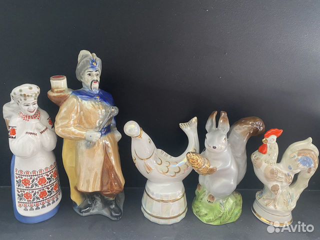 Штофы и графины СССР