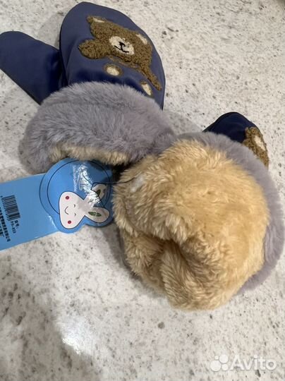 Варежки детские 1-2 года