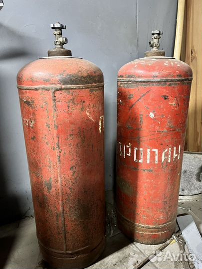 Газовый баллон пропан