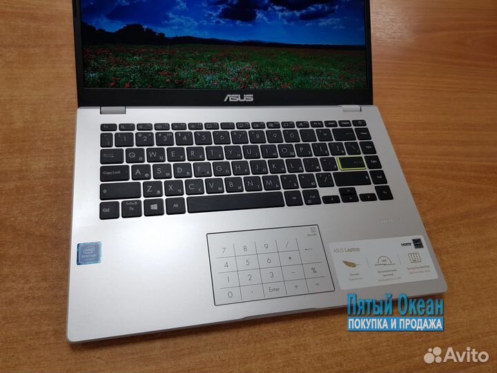 Ноутбук Asus 14, Pentium Silver N5030, DDR4, SSD