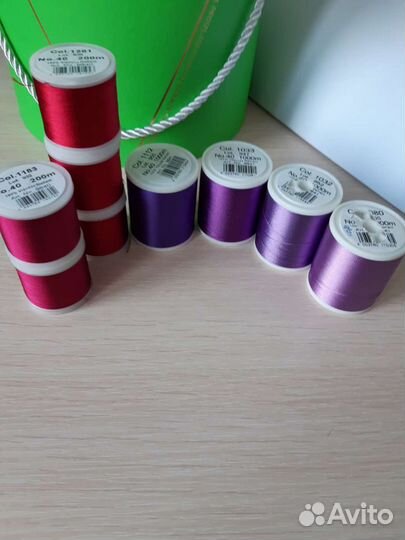 Нитки Madeira, Rayon для вышивания