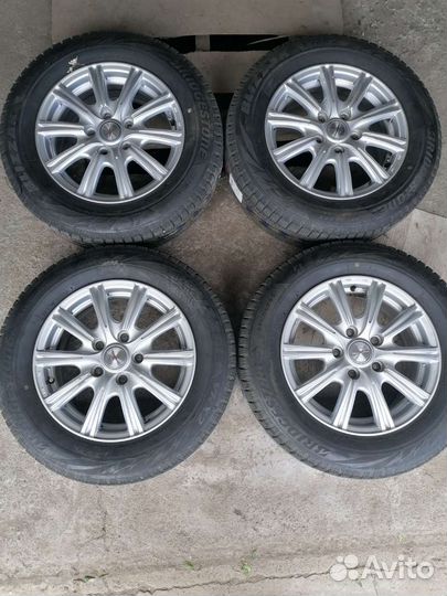 Комплект колес r15 (липучка)