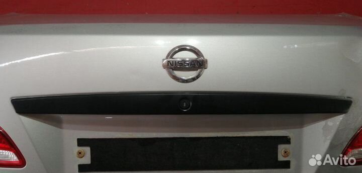 Накладка крышки багажника Nissan Almera G15 K4M