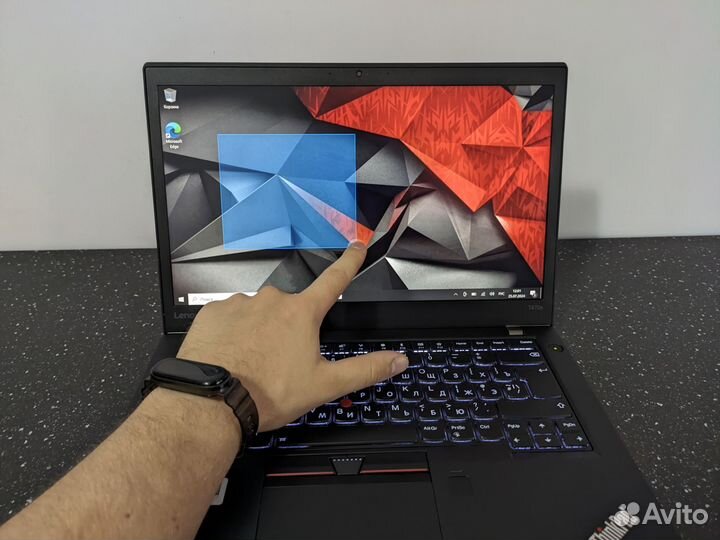 Сенсорный Lenovo ThinkPad 14'FHD IPS i7/8/256