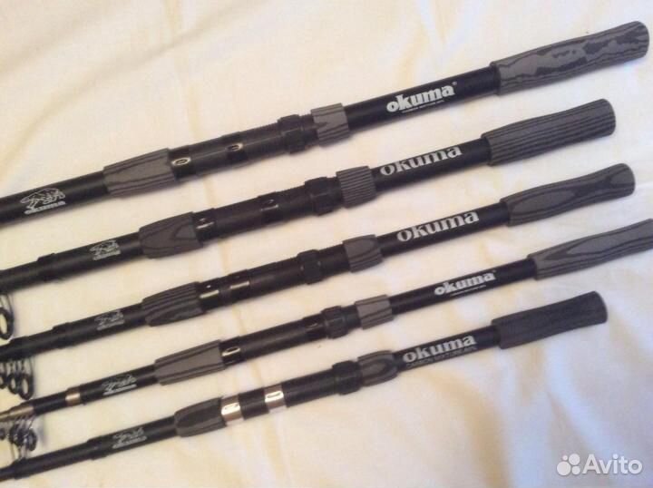 Okuma спиннинг телескопический (Размер: 2,4м; )