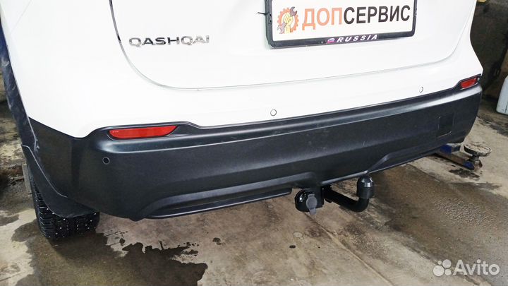 Фаркоп на Nissan Qashqai I, II