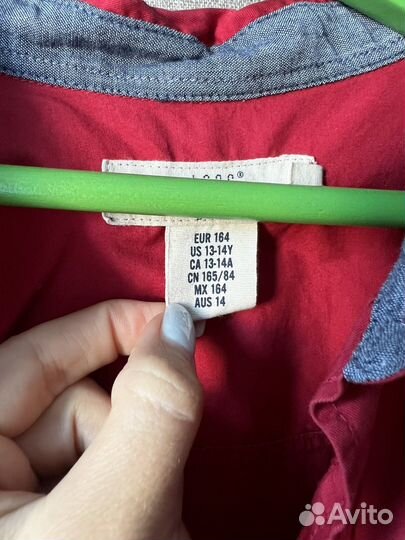 Рубашка для мальчика 164