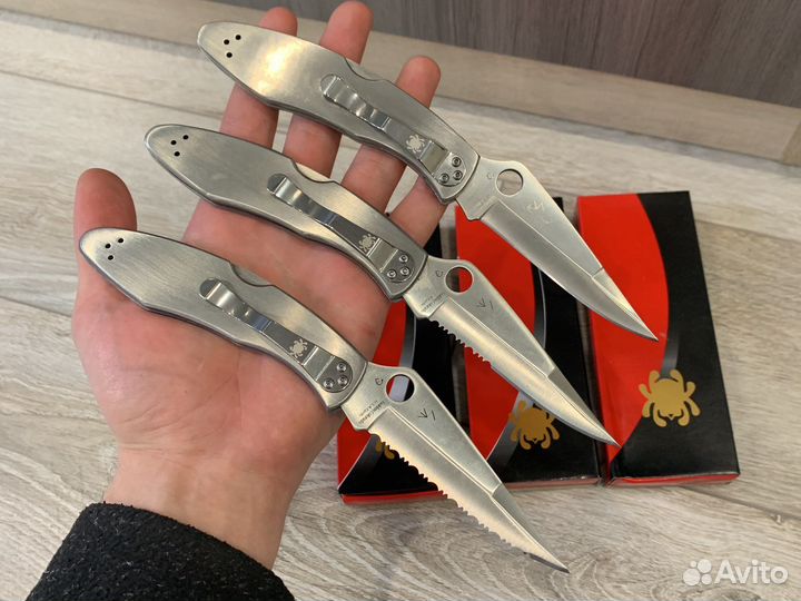 Нож складной Spyderco Police