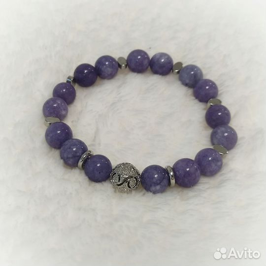 Браслеты из натурального кальцита