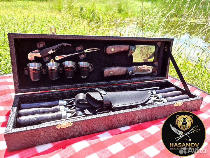 Подарочный шашлычный набор