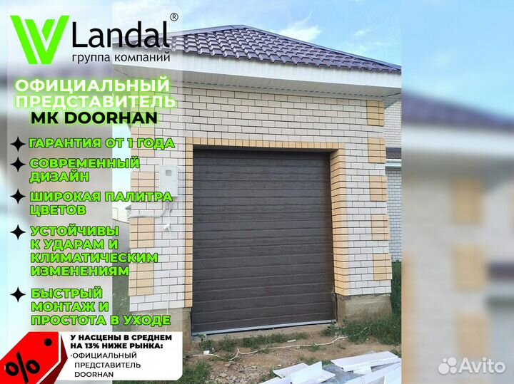 Секционные ворота