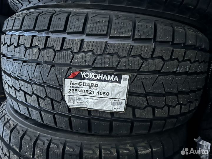Yokohama Ice Guard G075 265/40 R21 и 295/35 R21 107Q