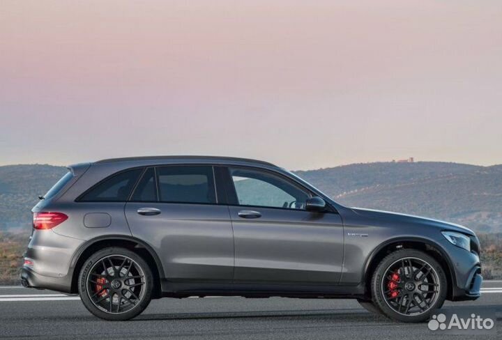 Кованые диски в стиле AMG Mercedes GLC class r21