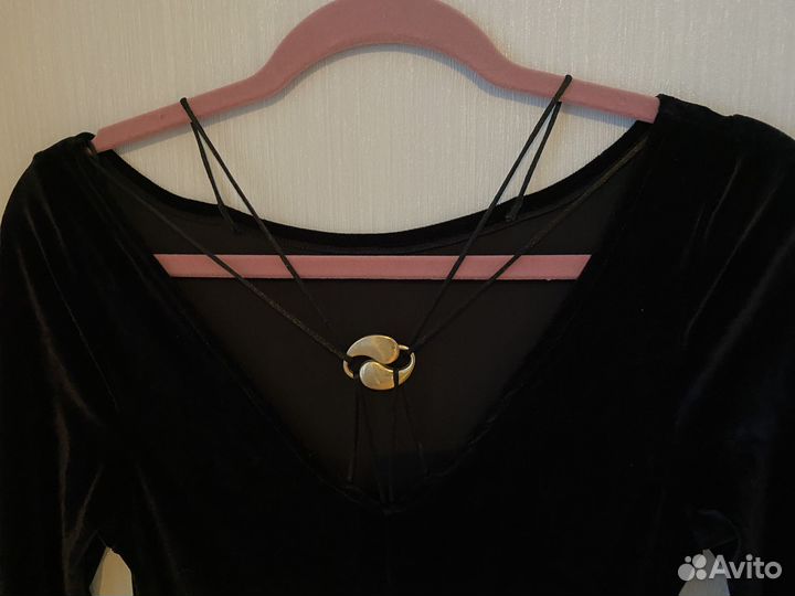 Платье бархатное длинное Испания