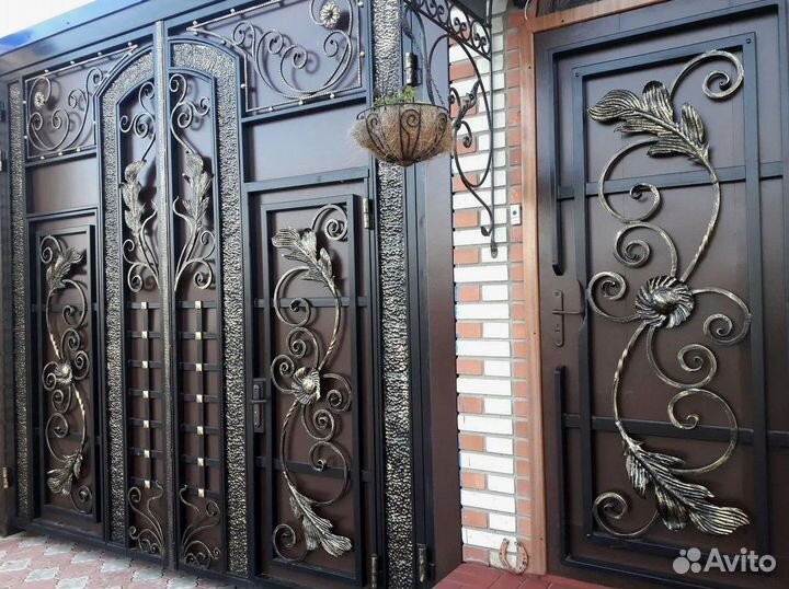 Кованые ворота и калитки