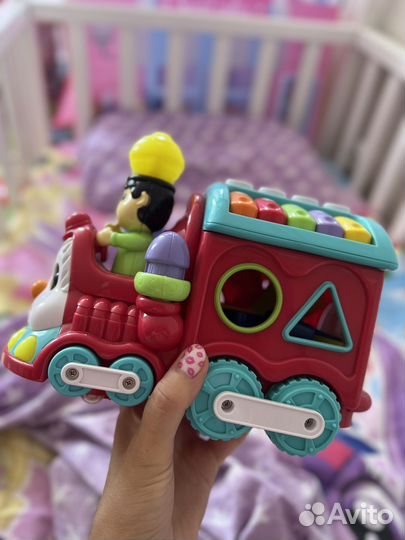 Паровоз музыкальный сортер