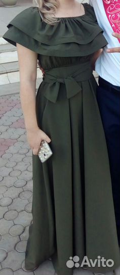 Вечернее платье в пол