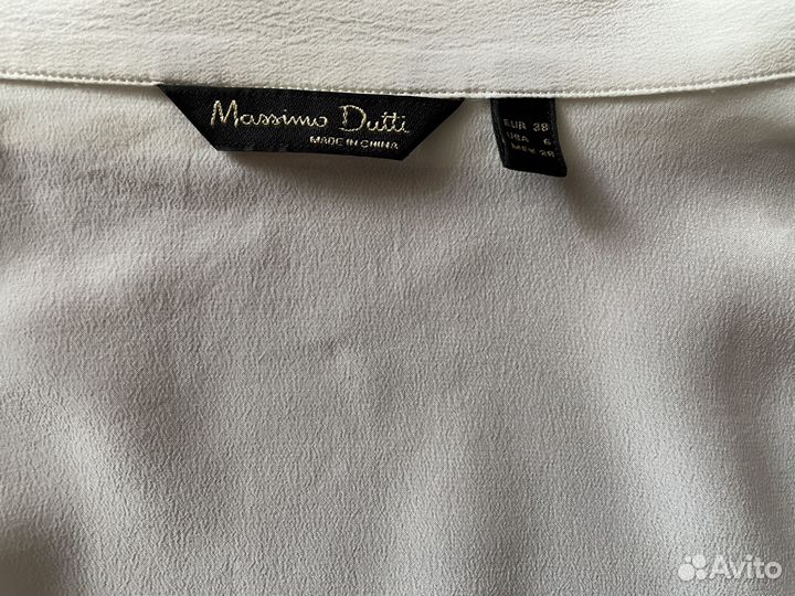 Блуза натуральный шелк, р 44 (38) Massimo Dutti