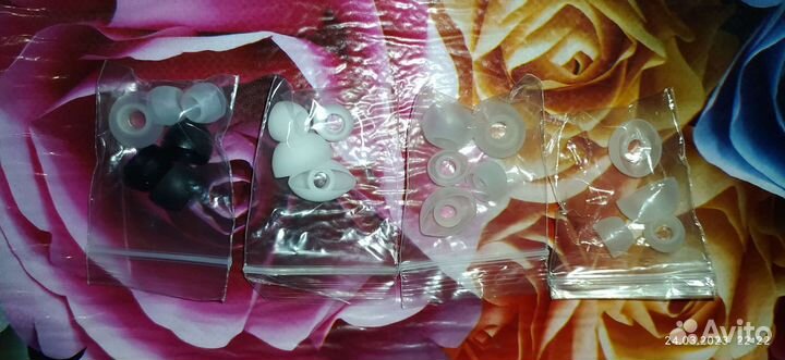 Силиконовые Накладки на наушники новые