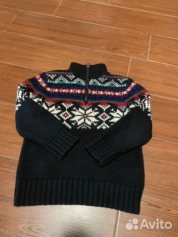 Ralph lauren оригинал свитер детский на 5лет
