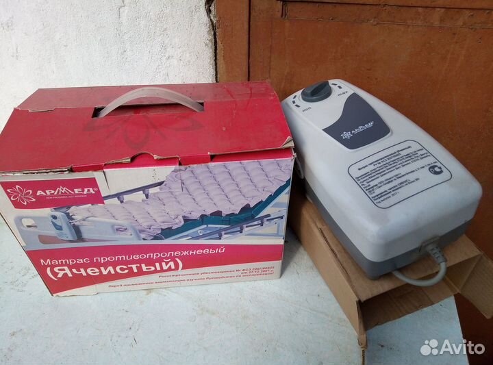 Насос к матрасу противопролежней