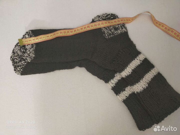 Носки вязаные мужские