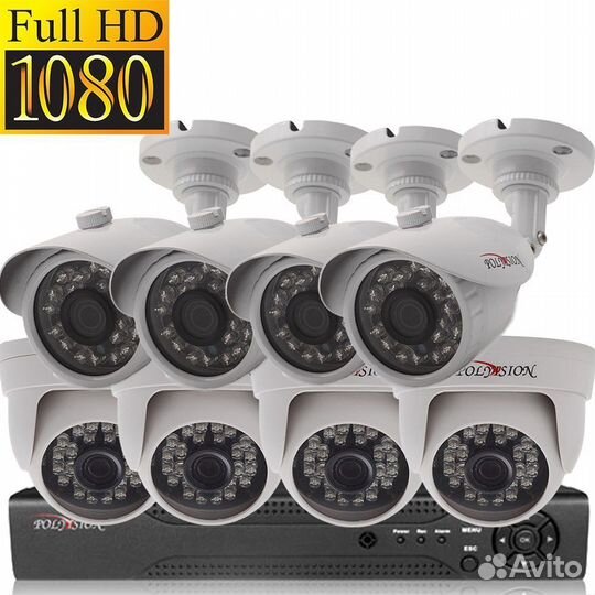 Комплекты видеонаблюдения. Регистраторы. Камеры