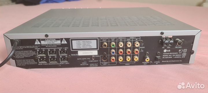 Lg cd dvd receiver da 5620ax