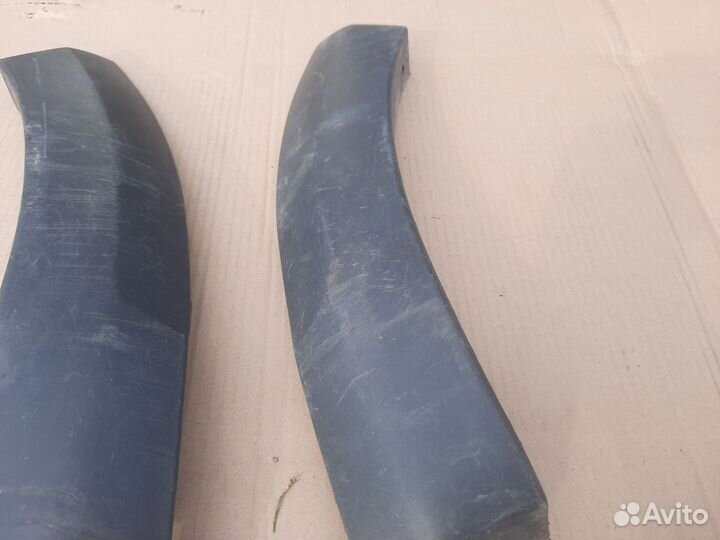 Накладка заднего бампера Renault sandero stepway 1