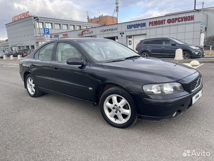 Volvo S60 2.4 AT, 2004, 250 000 км