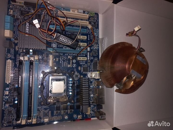 Комплект, Z68XP-UD3 1155, i7 3770, 2х8Gb DDR3 1600