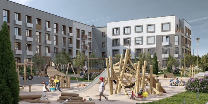 1-к. квартира, 49,4 м², 4/4 эт.