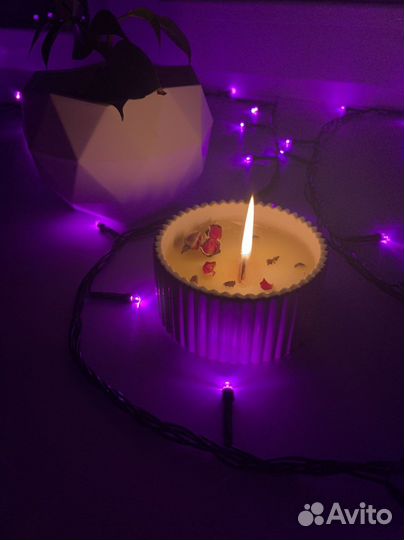 Ароматическая свеча в подарочной упаковке