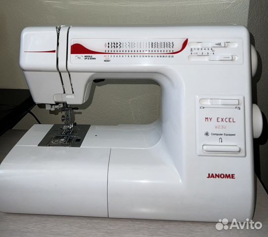 Швейная машина Janome My Excel W23U купить в Свердловском | Товары для ...