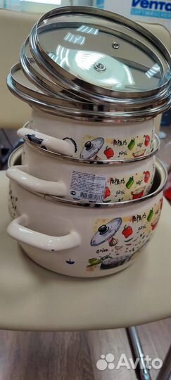 Metrot Набор Кастрюль «Повара» (5,3 л)